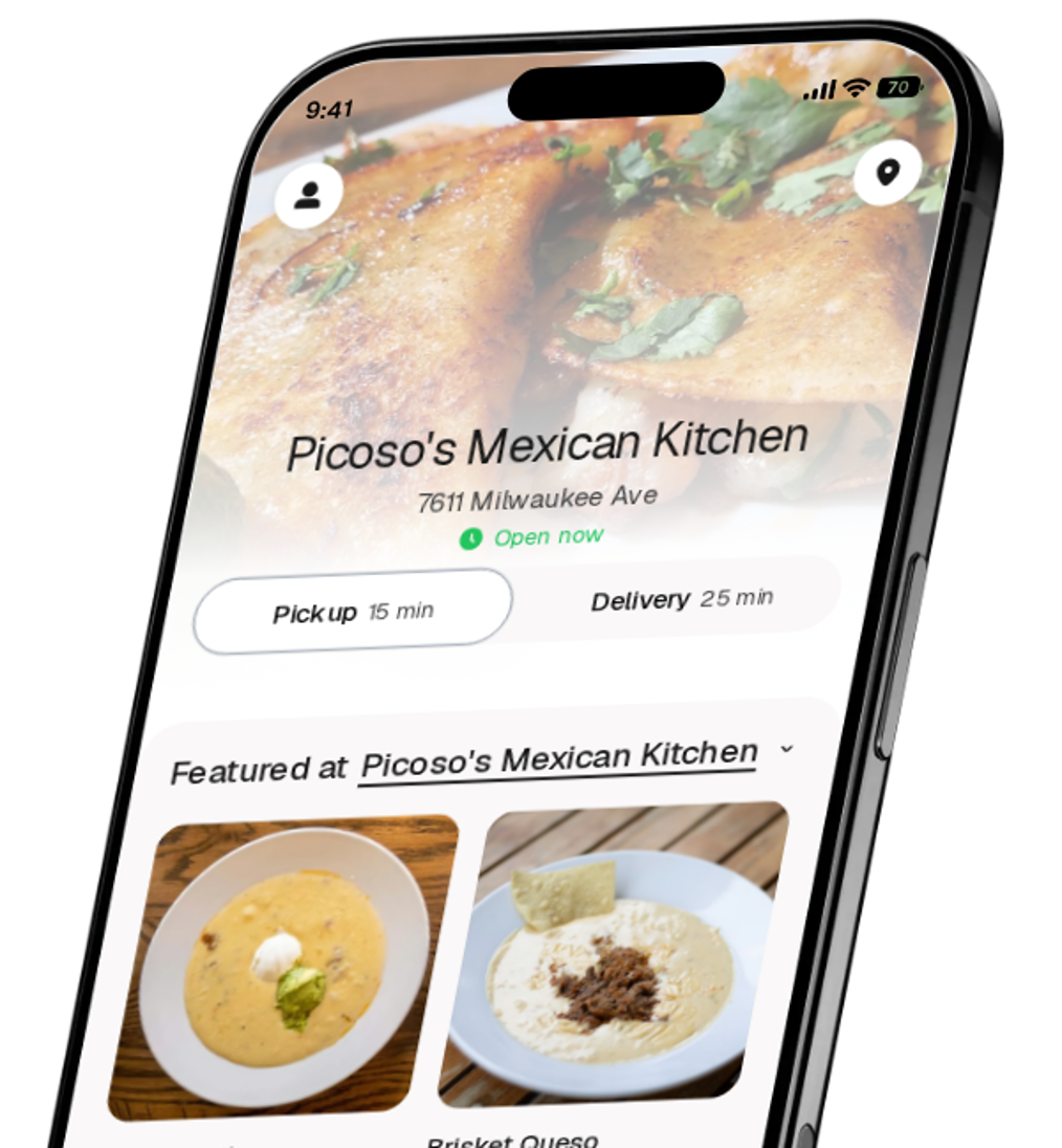 Picoso's Mexican Kitchen app preview